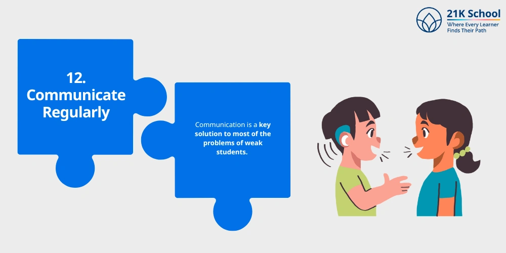 Communicate Regularly