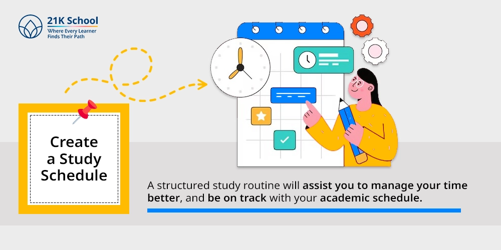 1. Create a Study Schedule