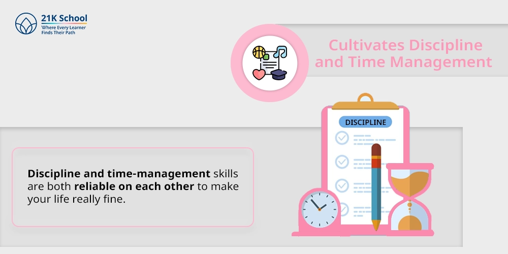 9. Cultivates Discipline and Time Management
