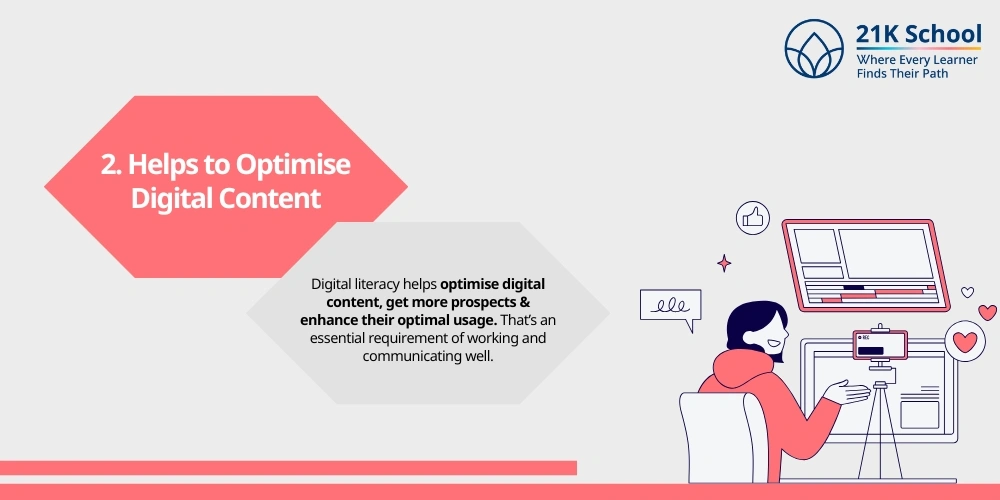 Helps to Optimise Digital Content