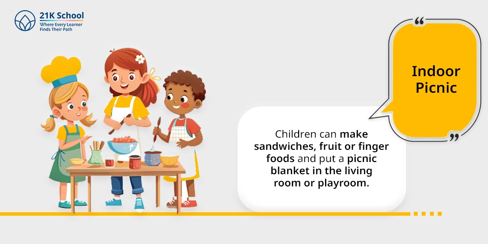 7. Indoor Picnic