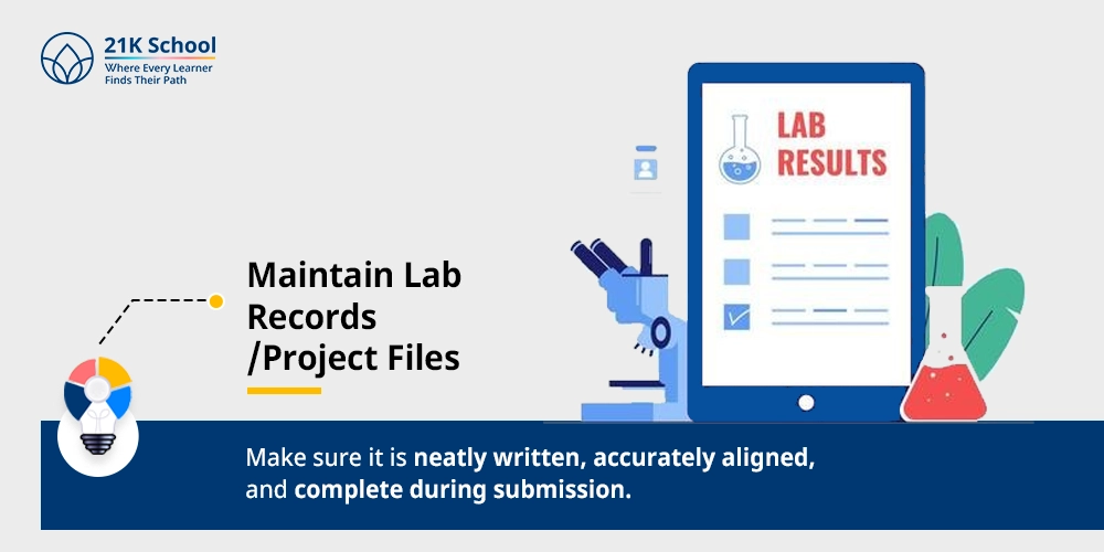 1. Maintain Lab Records/Project Files