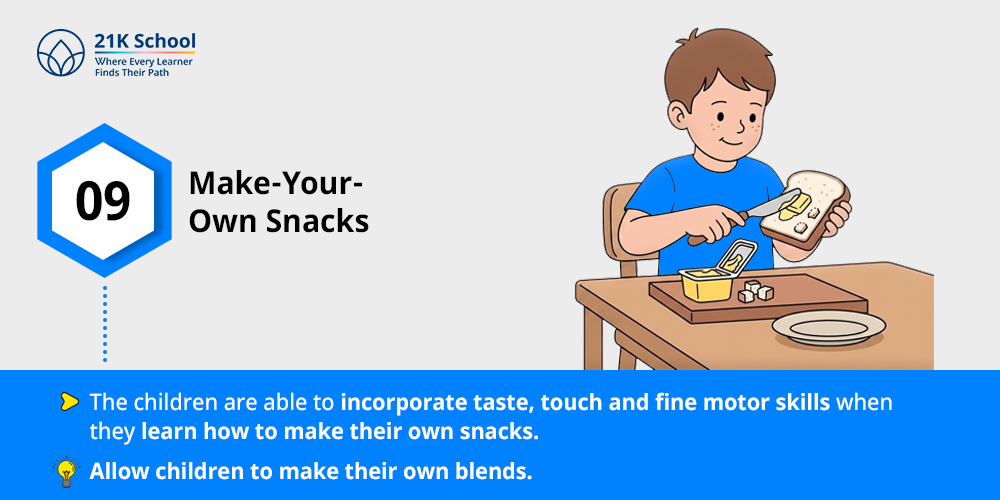 9. Make-Your-Own Snacks