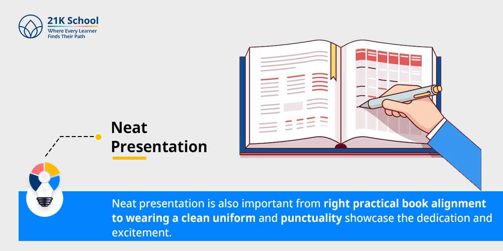 4. Neat Presentation