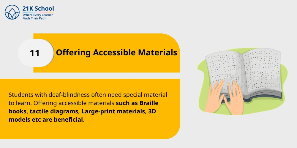 Offering Accessible Materials