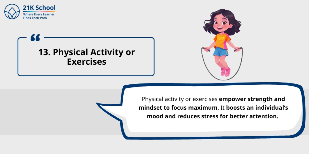 Physical Activity or Exercises
