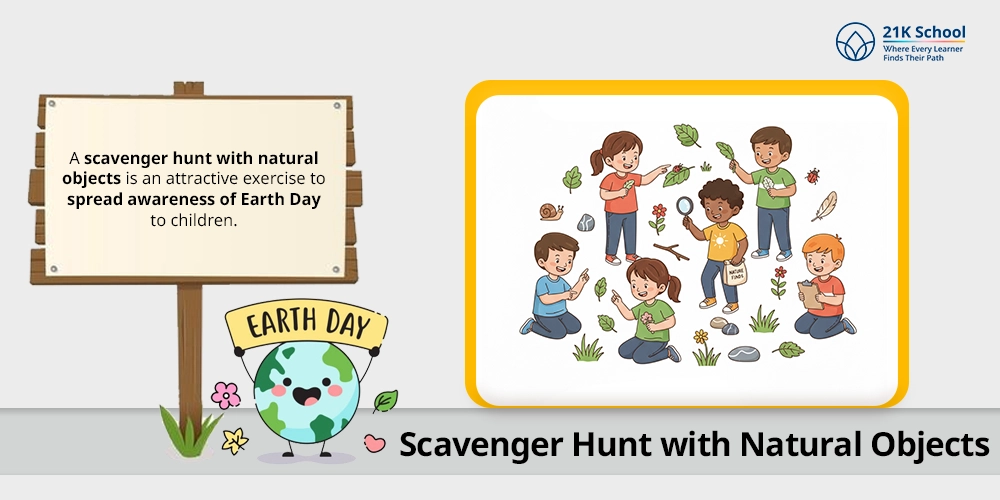 Scavenger Hunt with Natural Objects