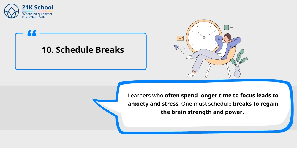 Schedule Breaks