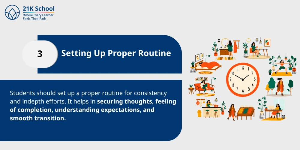 Setting Up Proper Routine