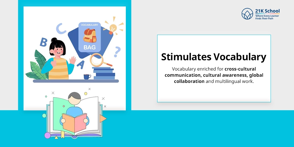 Stimulates Vocabulary