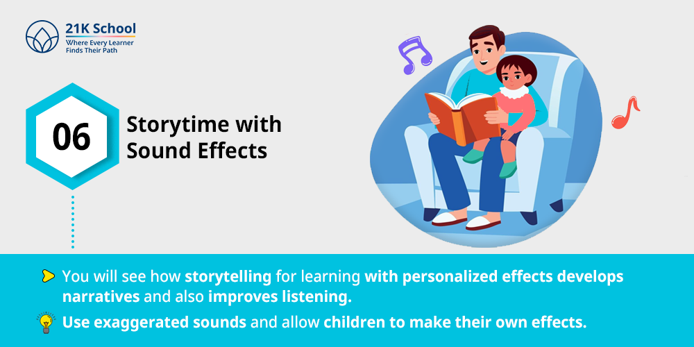 6. Storytime with Sound Effects