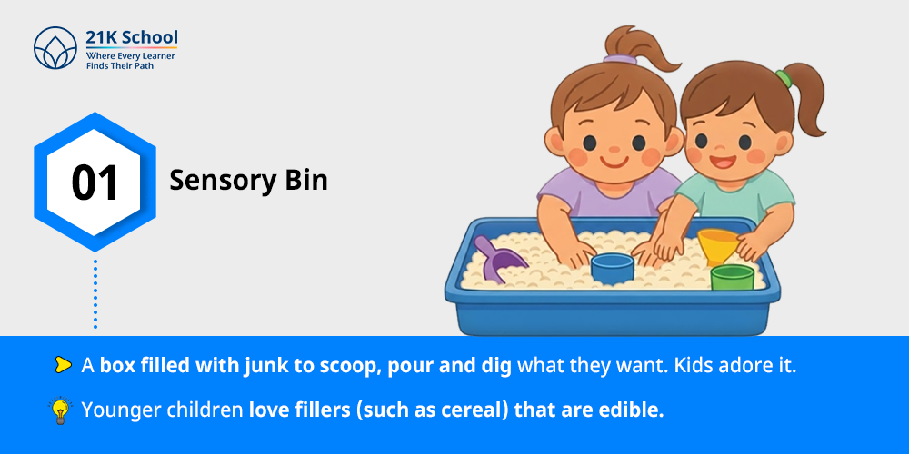 1. Sensory Bin