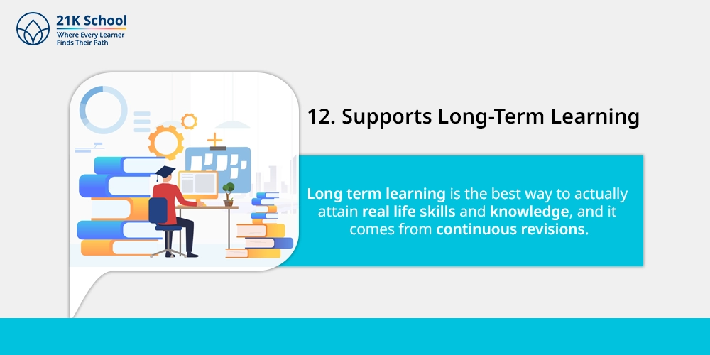12. Supports Long-Term Learning