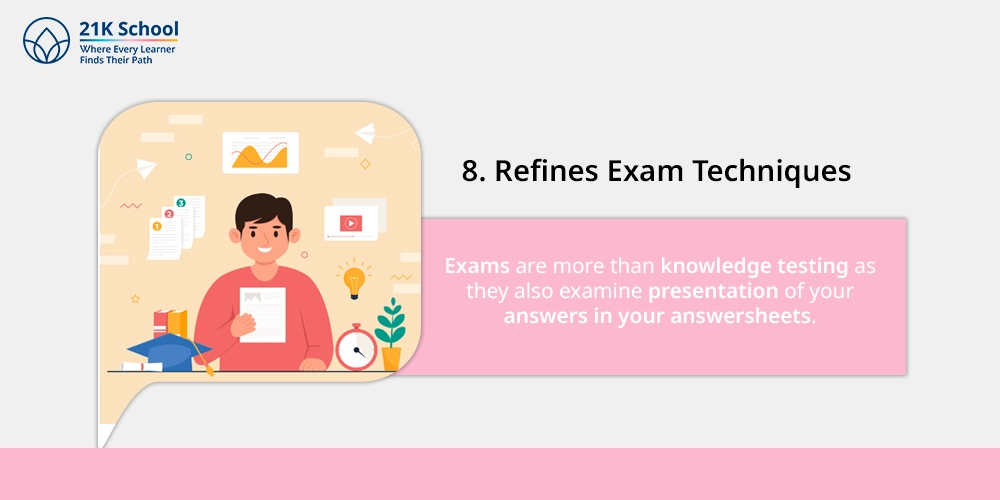 8. Refines Exam Techniques