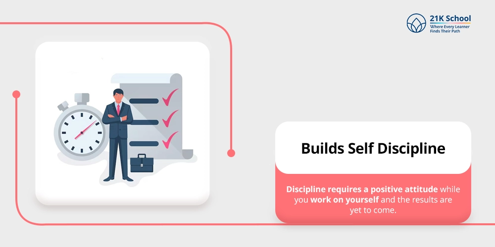 Builds Self Discipline