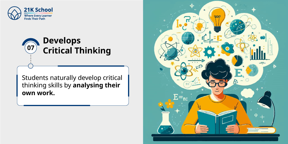 7. Develops Critical Thinking