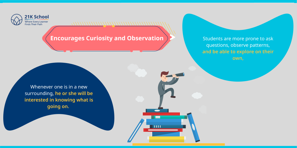 Encourages Curiosity and Observation