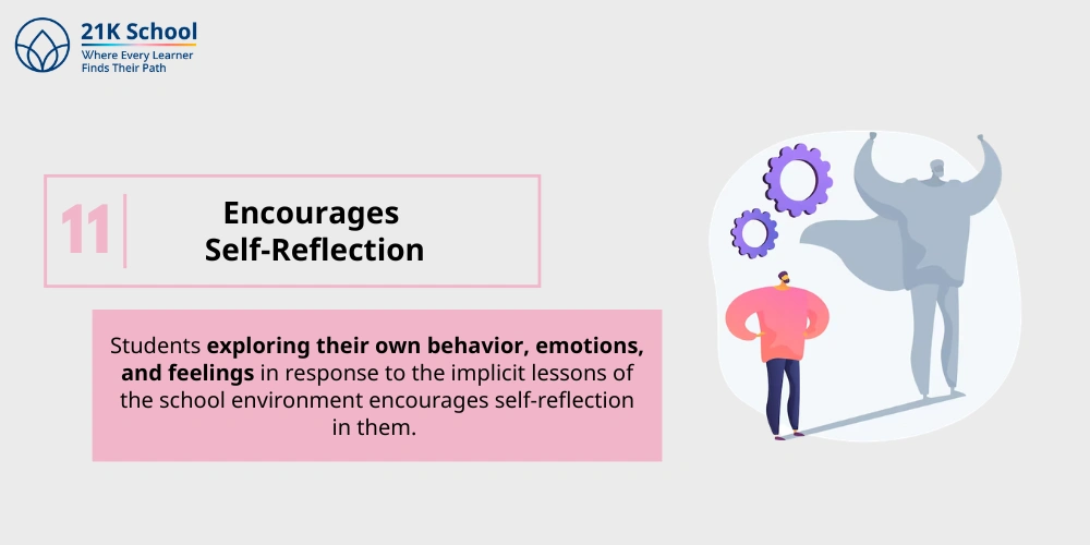 11. Encourages Self-Reflection