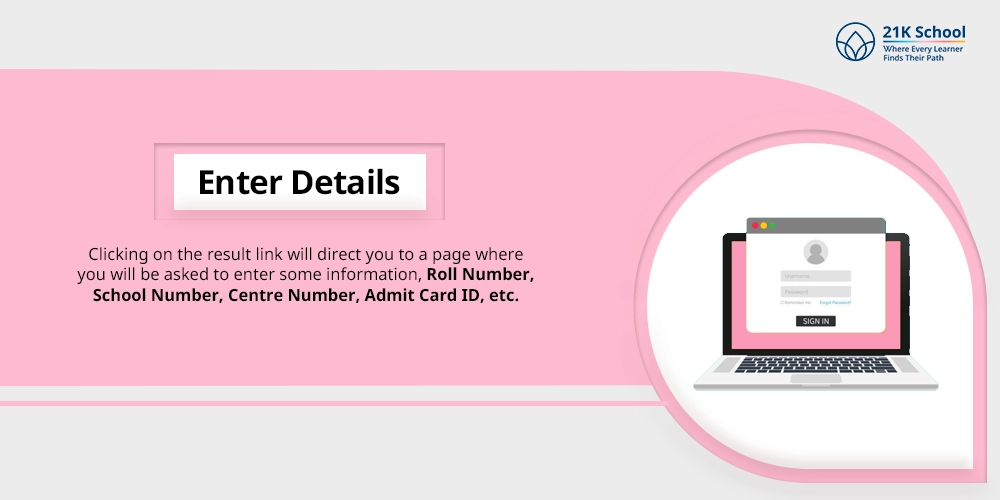  Enter Details