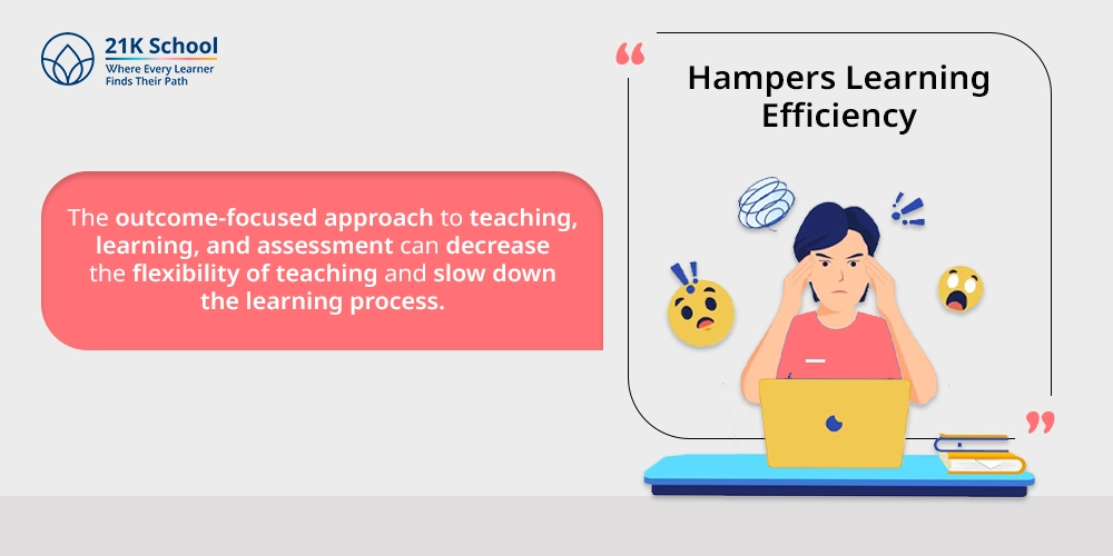 4. Hampers Learning Efficiency
