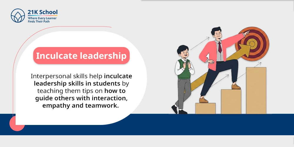 13. Inculcate leadership