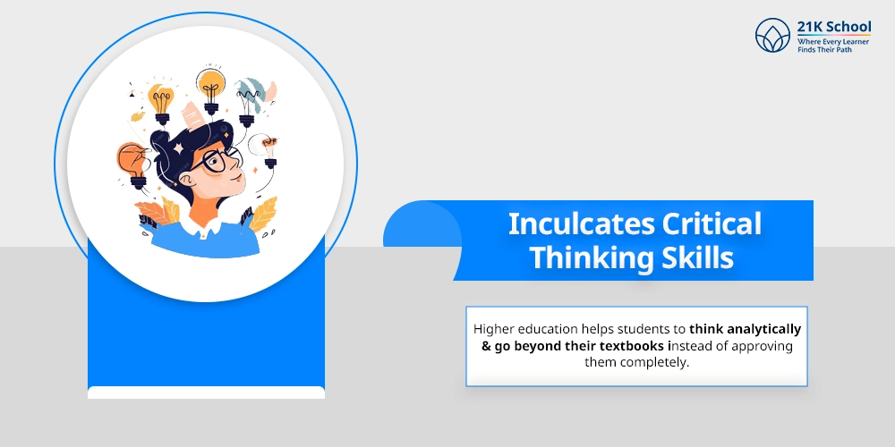 Inculcates Critical Thinking Skills