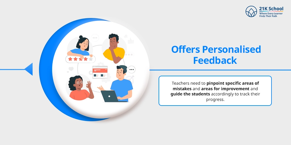  Offers Personalised Feedback