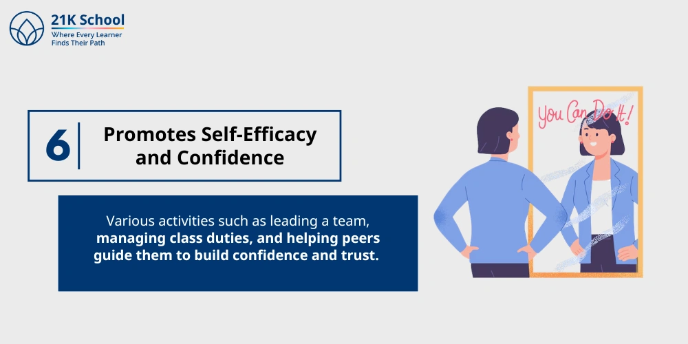 6. Promotes Self-Efficacy and Confidence