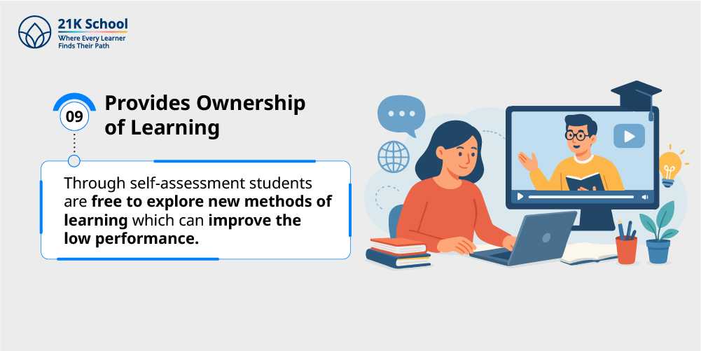 9. Provides Ownership of Learning