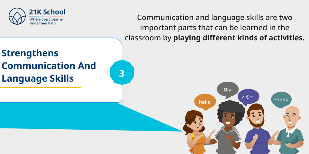 Strengthens Communication and Language Skills