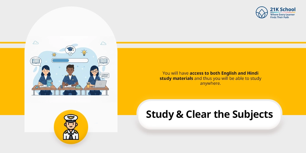  Study & Clear the Subjects