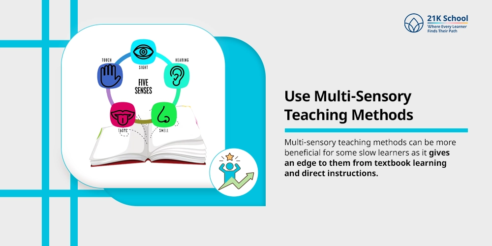 Use Multi-Sensory Teaching Methods