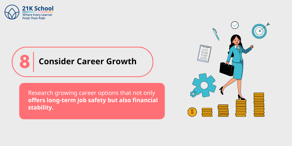 8. Consider Career Growth