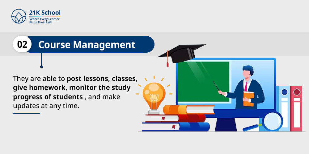 2. Course Management 