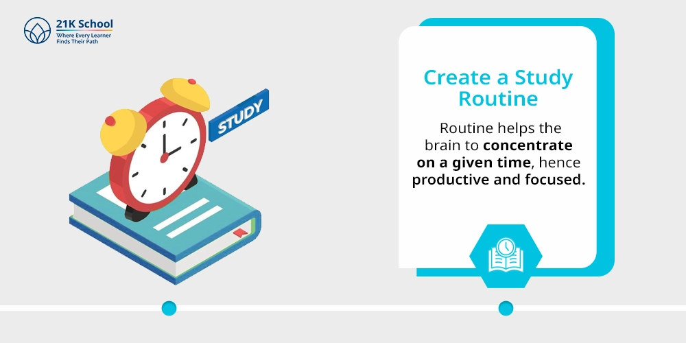  Create a Study Routine