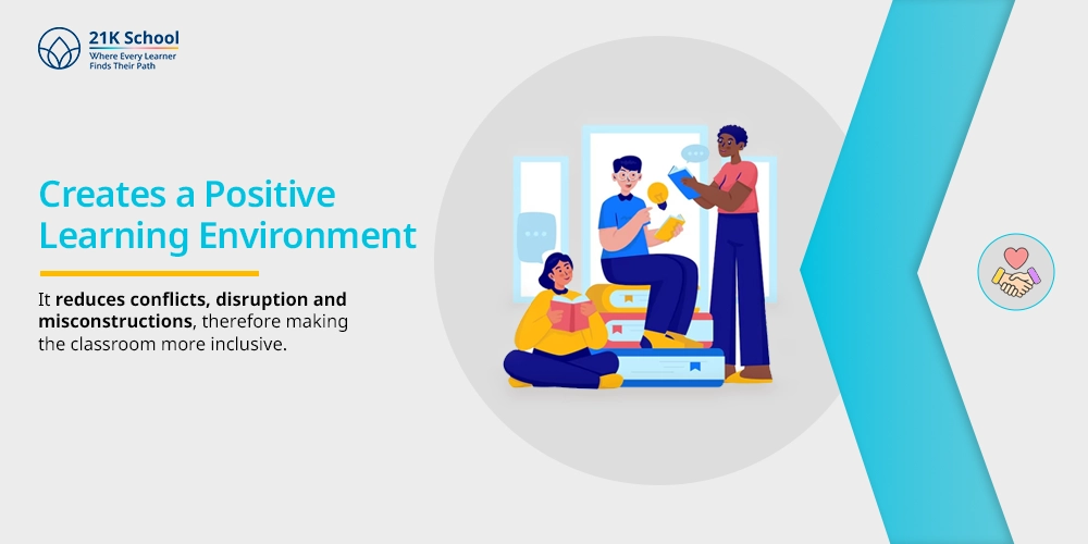 Creates a Positive Learning Environment