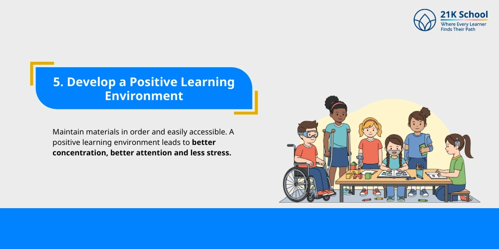 Develop a Positive Learning Environment