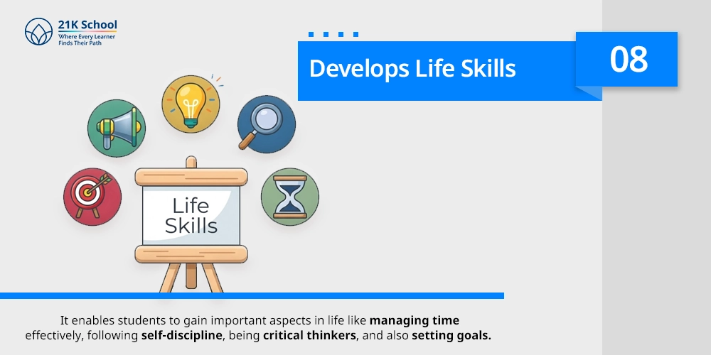 Develops Life Skills