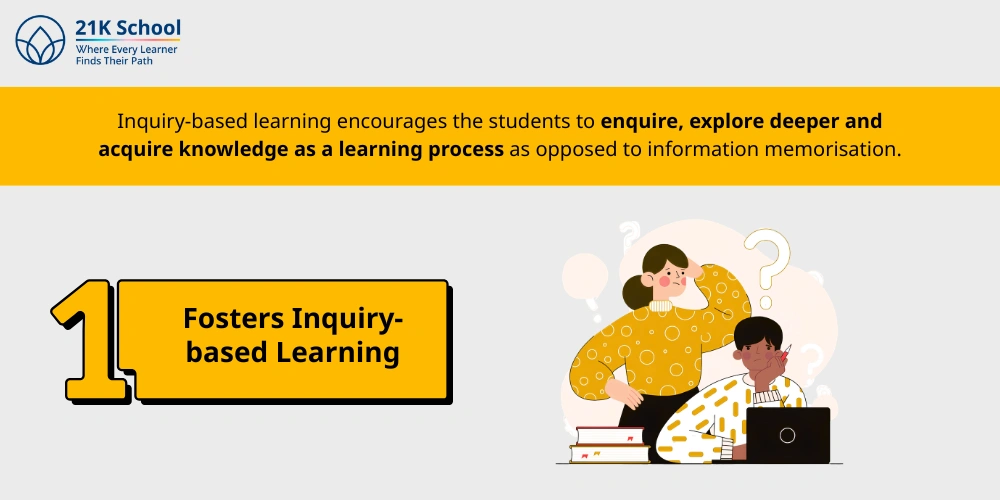 Fosters Inquiry-based Learning