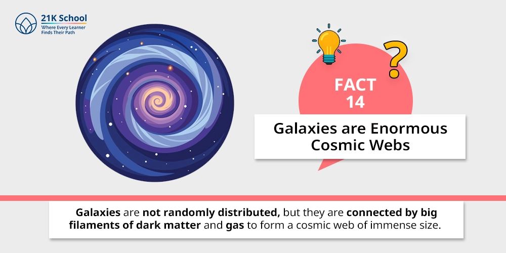 14. Galaxies are Enormous Cosmic Webs