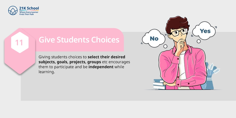 Give Students Choices