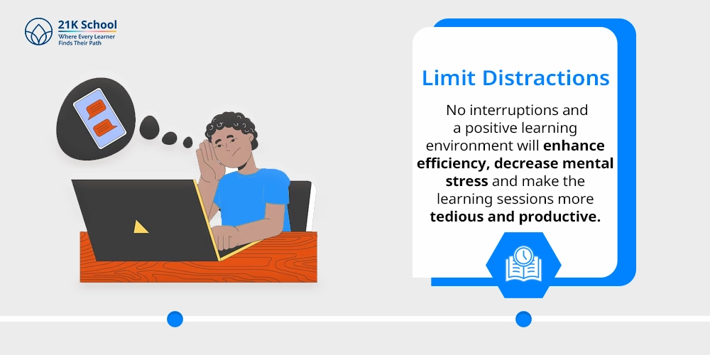 Limit Distractions