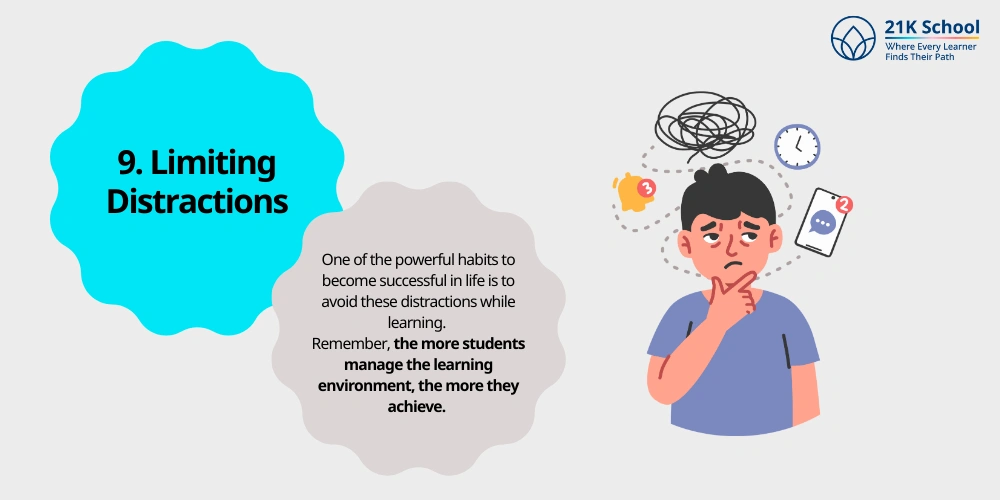 Limiting Distractions