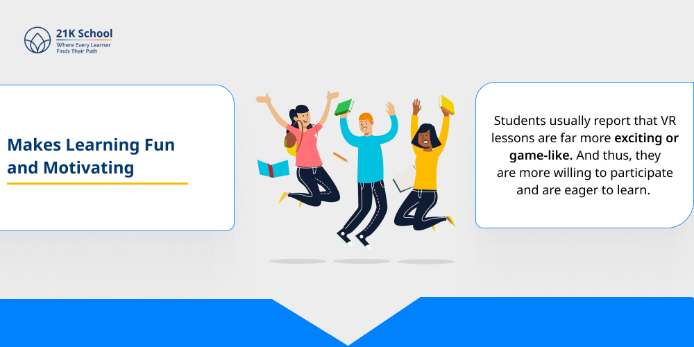 Makes Learning Fun and Motivating