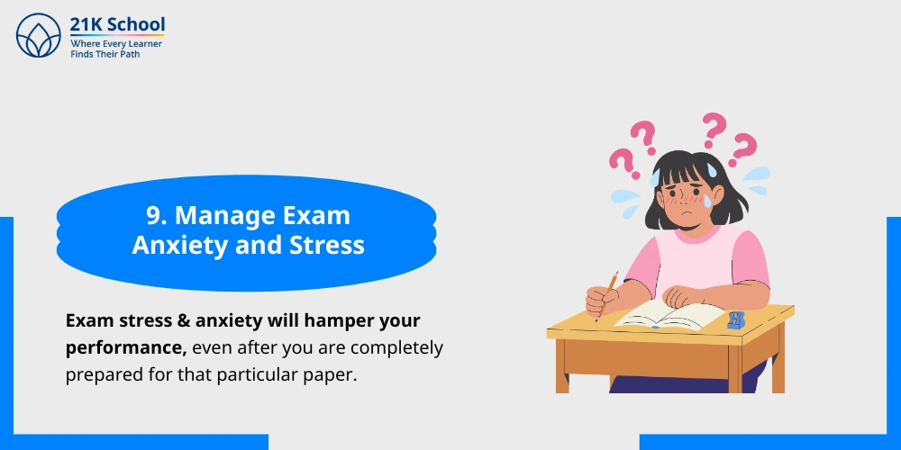 Manage Exam Anxiety and Stress