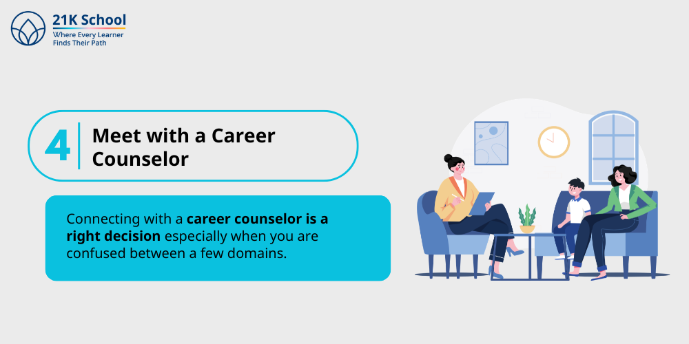 4. Meet with a Career Counselor