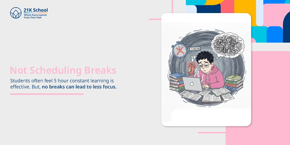 Not Scheduling Breaks