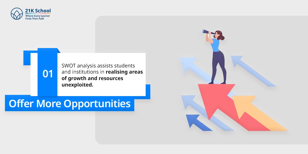 Offer more opportunities