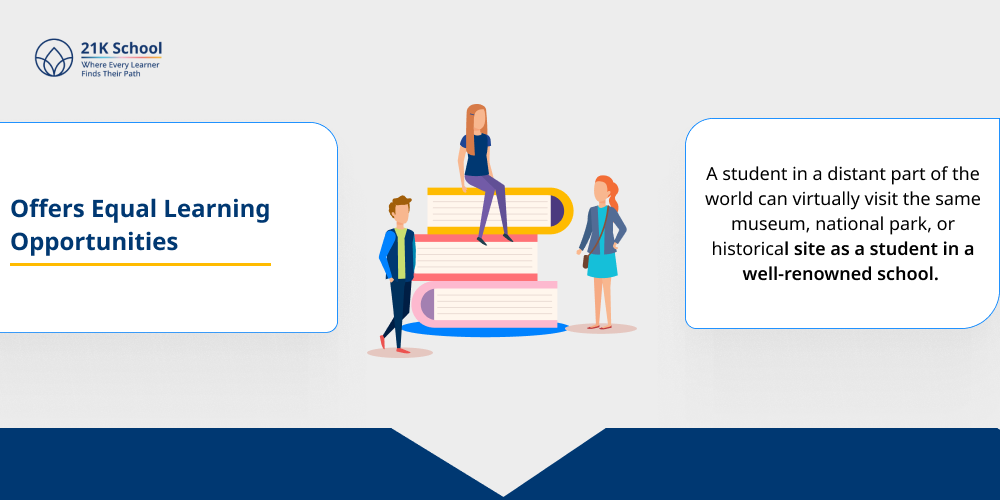 Offers Equal Learning Opportunities