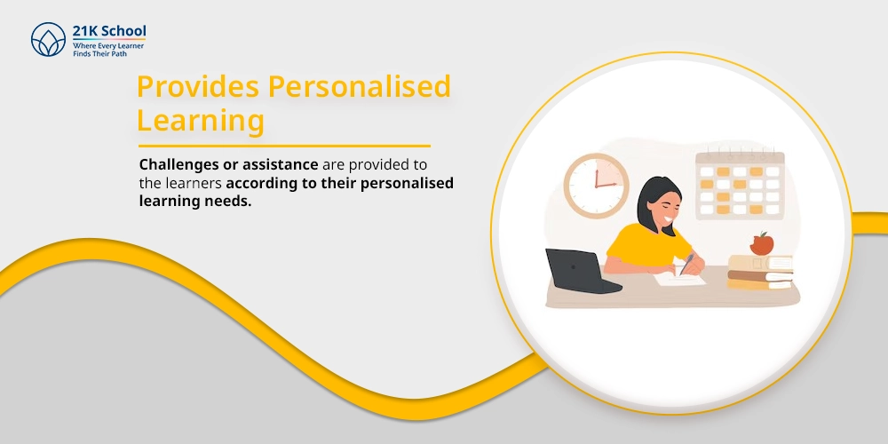 Provides Personalised Learning